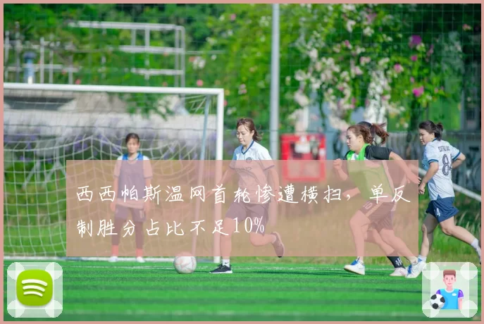 西西帕斯温网首轮惨遭横扫，单反制胜分占比不足10%