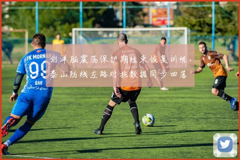 刘洋脑震荡保护期结束恢复训练,泰山防线左路对抗数据同步回落